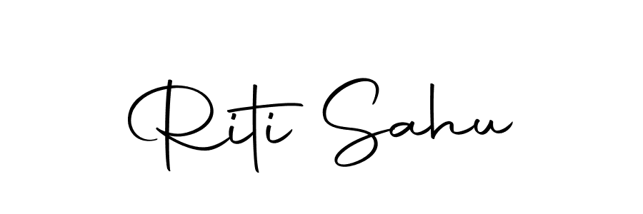 Riti Sahu stylish signature style. Best Handwritten Sign (Autography-DOLnW) for my name. Handwritten Signature Collection Ideas for my name Riti Sahu. Riti Sahu signature style 10 images and pictures png