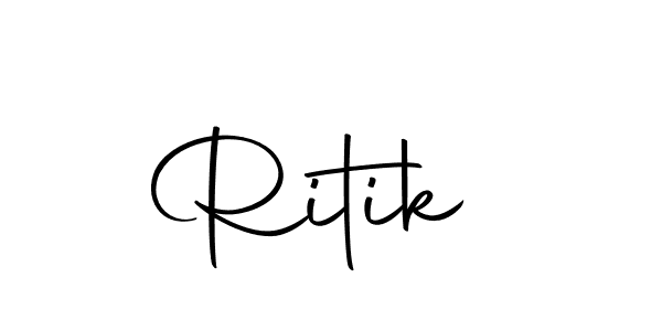 It looks lik you need a new signature style for name Ritik . Design unique handwritten (Autography-DOLnW) signature with our free signature maker in just a few clicks. Ritik  signature style 10 images and pictures png
