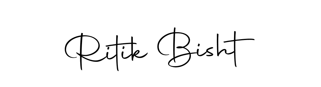 Make a beautiful signature design for name Ritik Bisht. Use this online signature maker to create a handwritten signature for free. Ritik Bisht signature style 10 images and pictures png