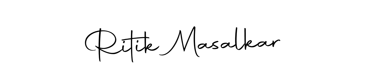 Here are the top 10 professional signature styles for the name Ritik Masalkar. These are the best autograph styles you can use for your name. Ritik Masalkar signature style 10 images and pictures png