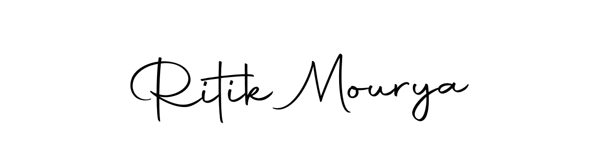 It looks lik you need a new signature style for name Ritik Mourya. Design unique handwritten (Autography-DOLnW) signature with our free signature maker in just a few clicks. Ritik Mourya signature style 10 images and pictures png