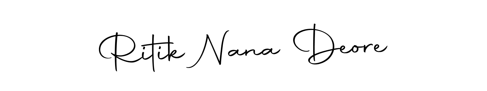 You should practise on your own different ways (Autography-DOLnW) to write your name (Ritik Nana Deore) in signature. don't let someone else do it for you. Ritik Nana Deore signature style 10 images and pictures png