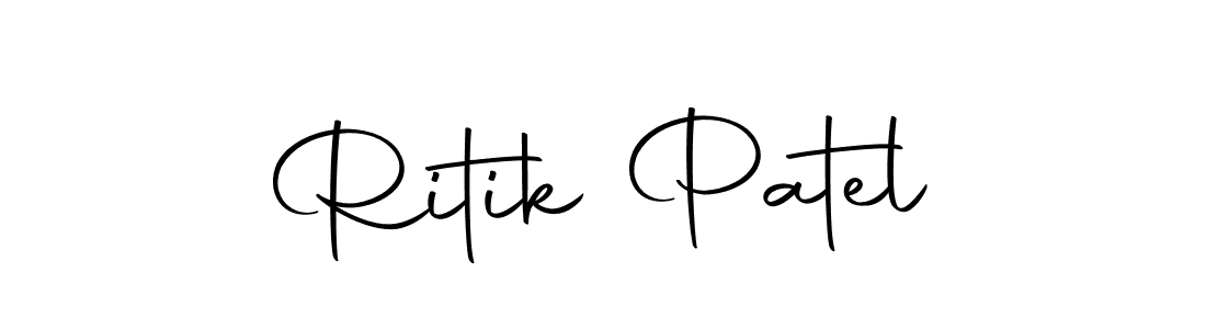if you are searching for the best signature style for your name Ritik Patel. so please give up your signature search. here we have designed multiple signature styles  using Autography-DOLnW. Ritik Patel signature style 10 images and pictures png