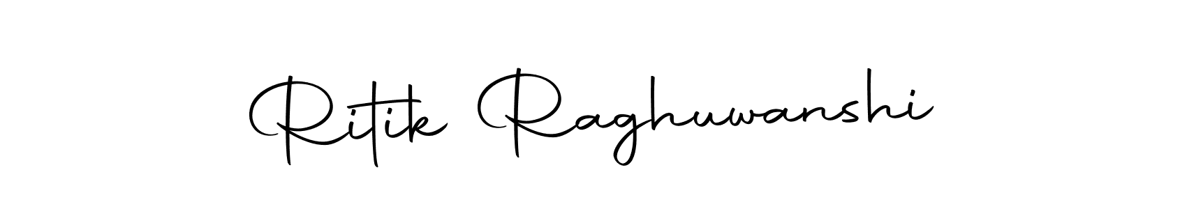 Make a beautiful signature design for name Ritik Raghuwanshi. With this signature (Autography-DOLnW) style, you can create a handwritten signature for free. Ritik Raghuwanshi signature style 10 images and pictures png