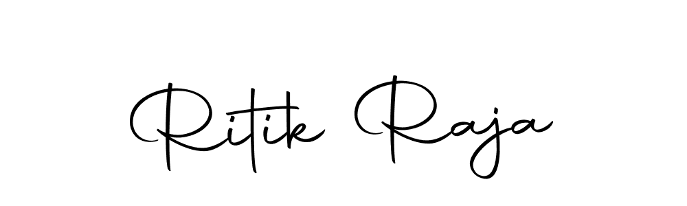 How to make Ritik Raja signature? Autography-DOLnW is a professional autograph style. Create handwritten signature for Ritik Raja name. Ritik Raja signature style 10 images and pictures png