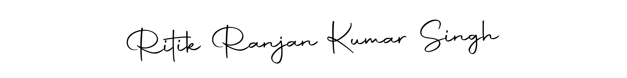 Design your own signature with our free online signature maker. With this signature software, you can create a handwritten (Autography-DOLnW) signature for name Ritik Ranjan Kumar Singh. Ritik Ranjan Kumar Singh signature style 10 images and pictures png