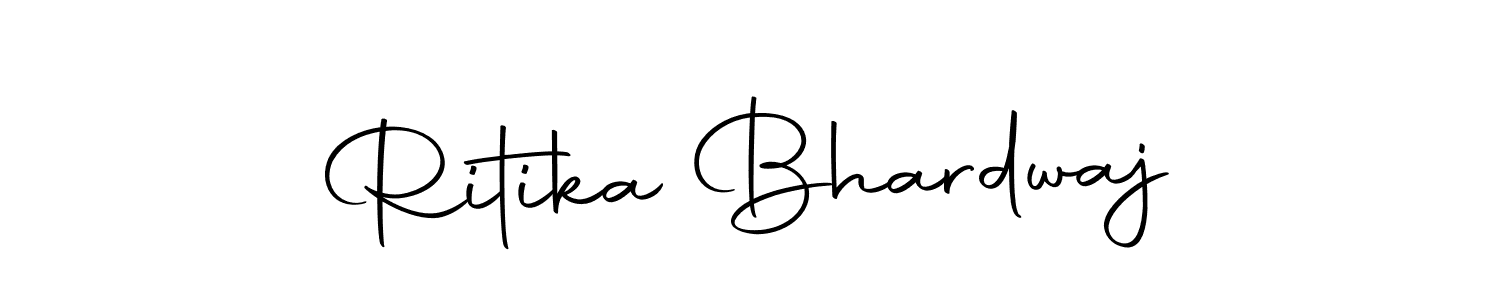 Use a signature maker to create a handwritten signature online. With this signature software, you can design (Autography-DOLnW) your own signature for name Ritika Bhardwaj. Ritika Bhardwaj signature style 10 images and pictures png