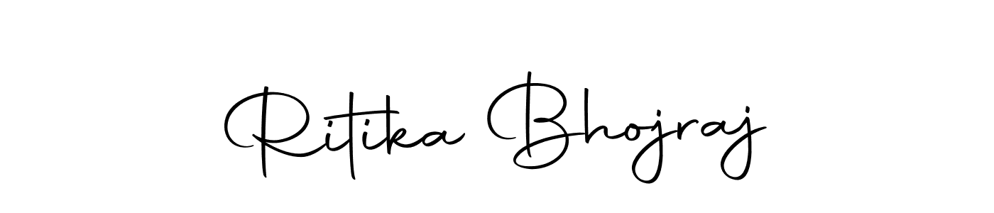 Make a beautiful signature design for name Ritika Bhojraj. With this signature (Autography-DOLnW) style, you can create a handwritten signature for free. Ritika Bhojraj signature style 10 images and pictures png