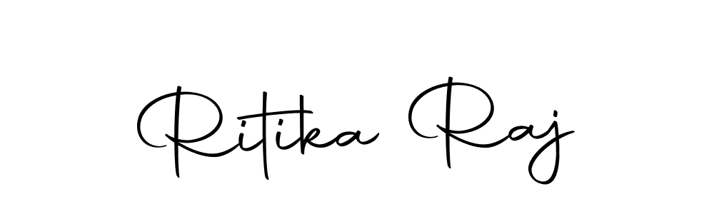 Design your own signature with our free online signature maker. With this signature software, you can create a handwritten (Autography-DOLnW) signature for name Ritika Raj. Ritika Raj signature style 10 images and pictures png