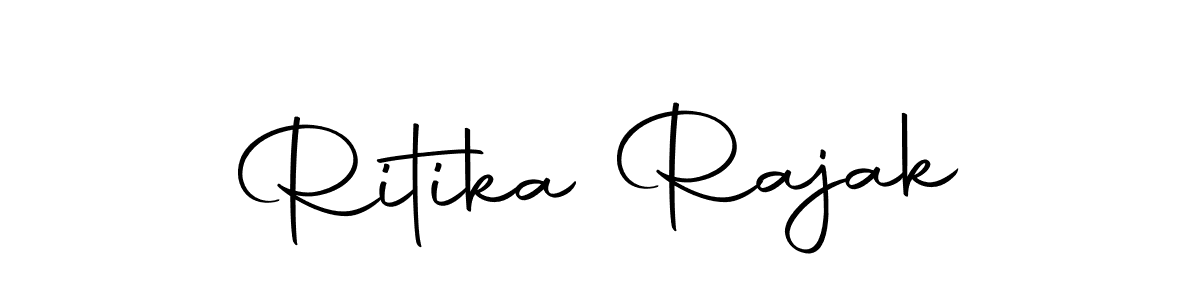 How to make Ritika Rajak signature? Autography-DOLnW is a professional autograph style. Create handwritten signature for Ritika Rajak name. Ritika Rajak signature style 10 images and pictures png