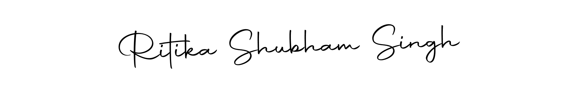 This is the best signature style for the Ritika Shubham Singh name. Also you like these signature font (Autography-DOLnW). Mix name signature. Ritika Shubham Singh signature style 10 images and pictures png
