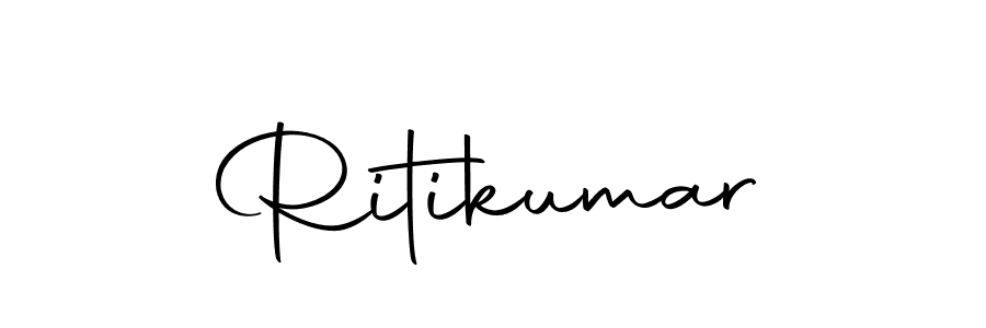 Ritikumar stylish signature style. Best Handwritten Sign (Autography-DOLnW) for my name. Handwritten Signature Collection Ideas for my name Ritikumar. Ritikumar signature style 10 images and pictures png