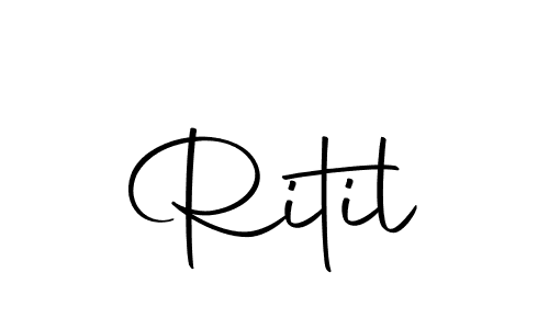 Make a beautiful signature design for name Ritil. With this signature (Autography-DOLnW) style, you can create a handwritten signature for free. Ritil signature style 10 images and pictures png