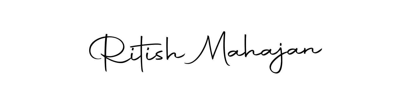 Make a short Ritish Mahajan signature style. Manage your documents anywhere anytime using Autography-DOLnW. Create and add eSignatures, submit forms, share and send files easily. Ritish Mahajan signature style 10 images and pictures png
