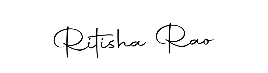 Make a beautiful signature design for name Ritisha Rao. Use this online signature maker to create a handwritten signature for free. Ritisha Rao signature style 10 images and pictures png