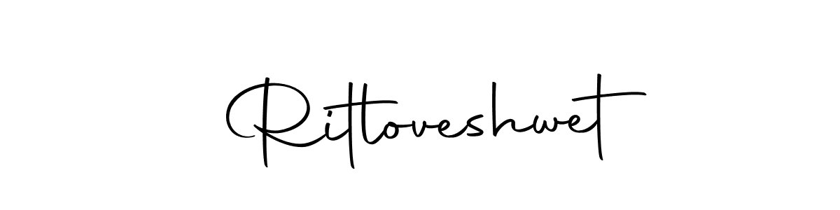Design your own signature with our free online signature maker. With this signature software, you can create a handwritten (Autography-DOLnW) signature for name Ritloveshwet. Ritloveshwet signature style 10 images and pictures png
