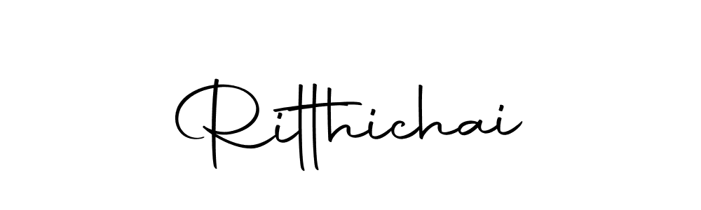 Make a beautiful signature design for name Ritthichai. Use this online signature maker to create a handwritten signature for free. Ritthichai signature style 10 images and pictures png