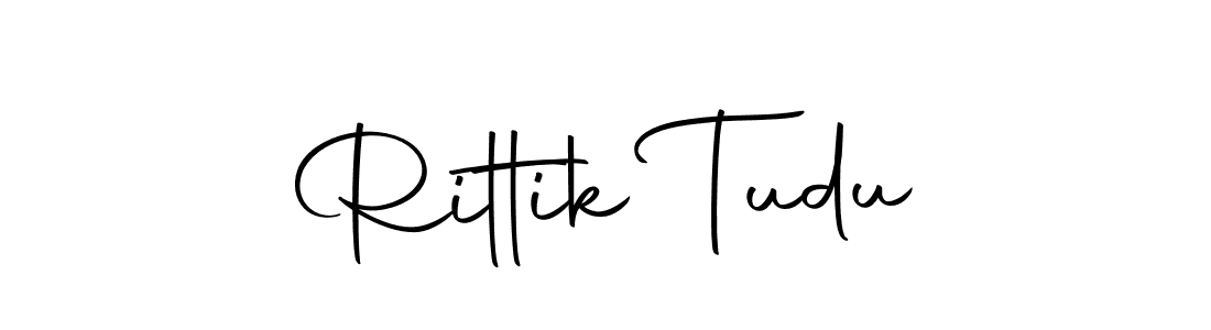 Design your own signature with our free online signature maker. With this signature software, you can create a handwritten (Autography-DOLnW) signature for name Rittik Tudu. Rittik Tudu signature style 10 images and pictures png