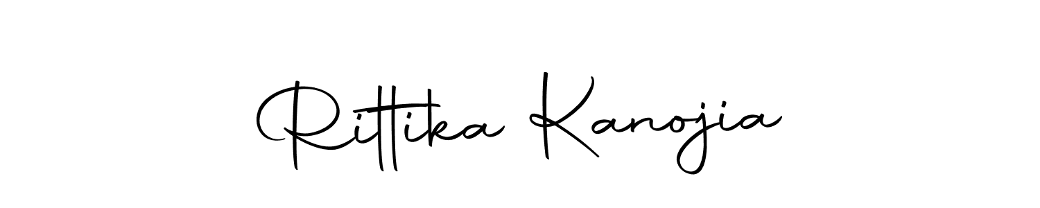 Make a short Rittika Kanojia signature style. Manage your documents anywhere anytime using Autography-DOLnW. Create and add eSignatures, submit forms, share and send files easily. Rittika Kanojia signature style 10 images and pictures png