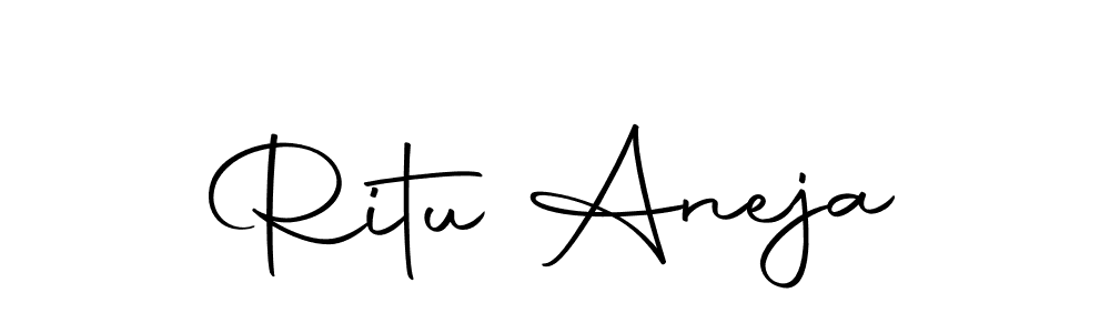 Once you've used our free online signature maker to create your best signature Autography-DOLnW style, it's time to enjoy all of the benefits that Ritu Aneja name signing documents. Ritu Aneja signature style 10 images and pictures png