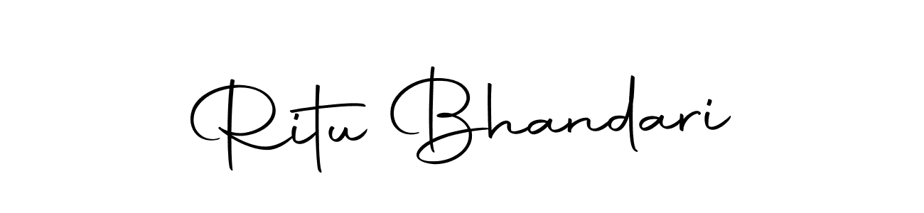 Similarly Autography-DOLnW is the best handwritten signature design. Signature creator online .You can use it as an online autograph creator for name Ritu Bhandari. Ritu Bhandari signature style 10 images and pictures png