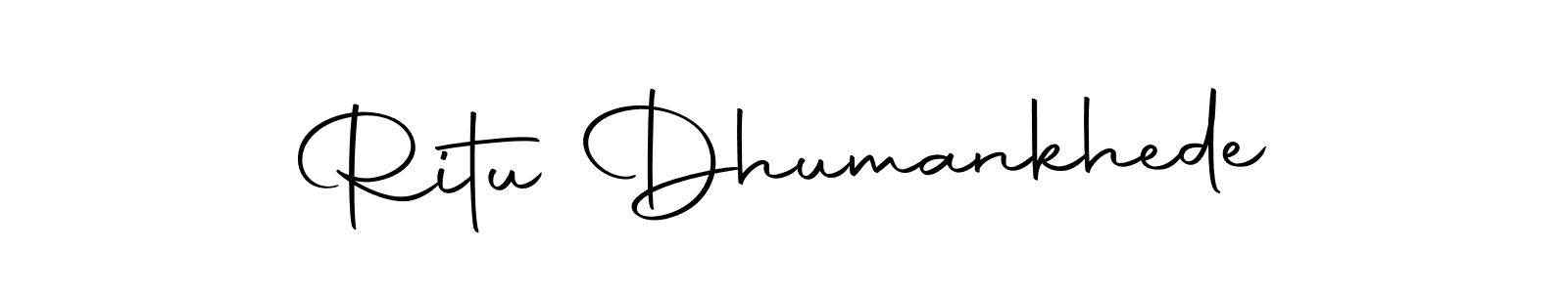 Here are the top 10 professional signature styles for the name Ritu Dhumankhede. These are the best autograph styles you can use for your name. Ritu Dhumankhede signature style 10 images and pictures png