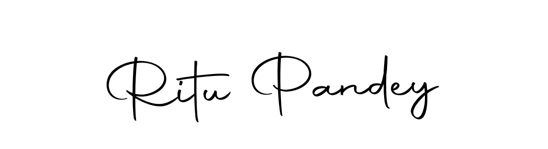 Design your own signature with our free online signature maker. With this signature software, you can create a handwritten (Autography-DOLnW) signature for name Ritu Pandey. Ritu Pandey signature style 10 images and pictures png