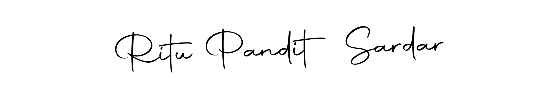 Make a beautiful signature design for name Ritu Pandit Sardar. With this signature (Autography-DOLnW) style, you can create a handwritten signature for free. Ritu Pandit Sardar signature style 10 images and pictures png