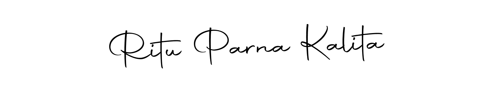 How to make Ritu Parna Kalita signature? Autography-DOLnW is a professional autograph style. Create handwritten signature for Ritu Parna Kalita name. Ritu Parna Kalita signature style 10 images and pictures png