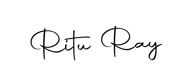 You should practise on your own different ways (Autography-DOLnW) to write your name (Ritu Ray) in signature. don't let someone else do it for you. Ritu Ray signature style 10 images and pictures png