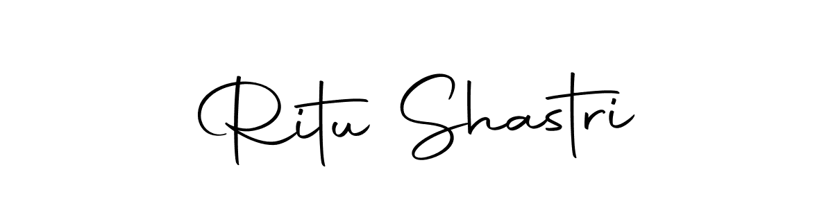 Make a beautiful signature design for name Ritu Shastri. With this signature (Autography-DOLnW) style, you can create a handwritten signature for free. Ritu Shastri signature style 10 images and pictures png