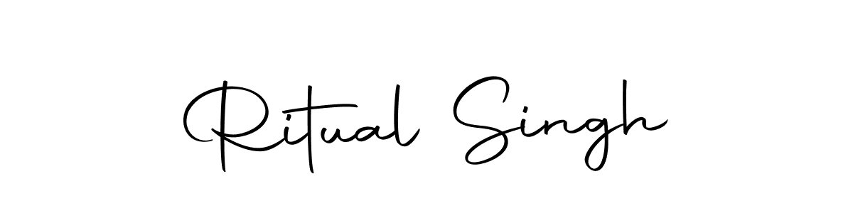 Make a beautiful signature design for name Ritual Singh. Use this online signature maker to create a handwritten signature for free. Ritual Singh signature style 10 images and pictures png
