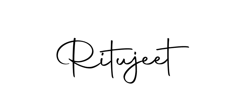 How to make Ritujeet name signature. Use Autography-DOLnW style for creating short signs online. This is the latest handwritten sign. Ritujeet signature style 10 images and pictures png