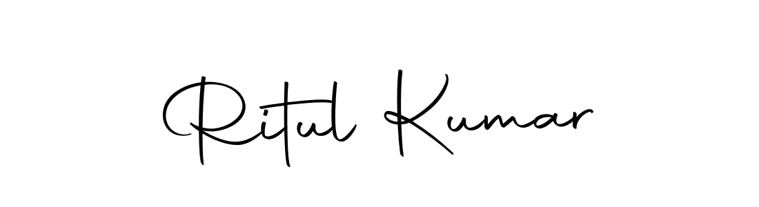 Use a signature maker to create a handwritten signature online. With this signature software, you can design (Autography-DOLnW) your own signature for name Ritul Kumar. Ritul Kumar signature style 10 images and pictures png