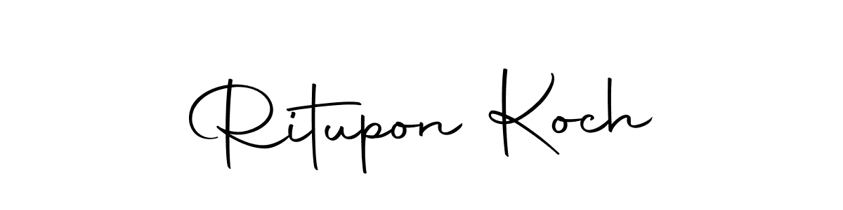 It looks lik you need a new signature style for name Ritupon Koch. Design unique handwritten (Autography-DOLnW) signature with our free signature maker in just a few clicks. Ritupon Koch signature style 10 images and pictures png