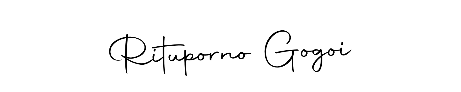 Rituporno Gogoi stylish signature style. Best Handwritten Sign (Autography-DOLnW) for my name. Handwritten Signature Collection Ideas for my name Rituporno Gogoi. Rituporno Gogoi signature style 10 images and pictures png
