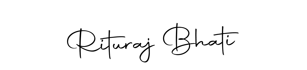 Rituraj Bhati stylish signature style. Best Handwritten Sign (Autography-DOLnW) for my name. Handwritten Signature Collection Ideas for my name Rituraj Bhati. Rituraj Bhati signature style 10 images and pictures png