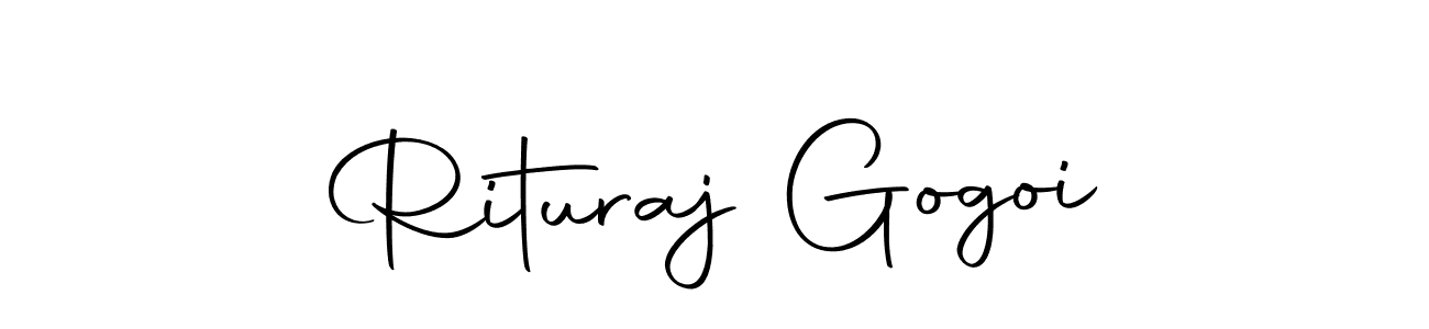 Similarly Autography-DOLnW is the best handwritten signature design. Signature creator online .You can use it as an online autograph creator for name Rituraj Gogoi. Rituraj Gogoi signature style 10 images and pictures png