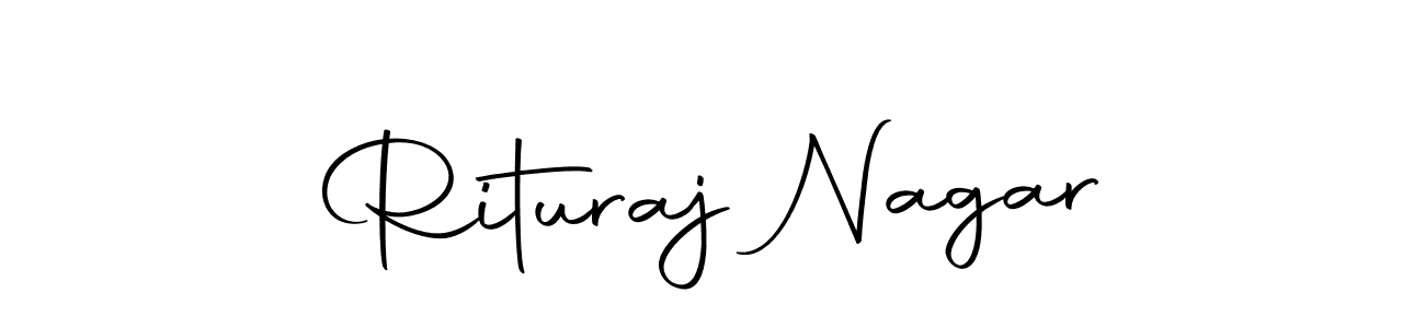 How to make Rituraj Nagar name signature. Use Autography-DOLnW style for creating short signs online. This is the latest handwritten sign. Rituraj Nagar signature style 10 images and pictures png