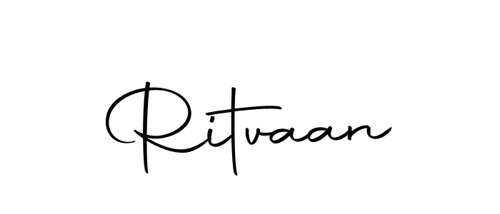 Design your own signature with our free online signature maker. With this signature software, you can create a handwritten (Autography-DOLnW) signature for name Ritvaan. Ritvaan signature style 10 images and pictures png
