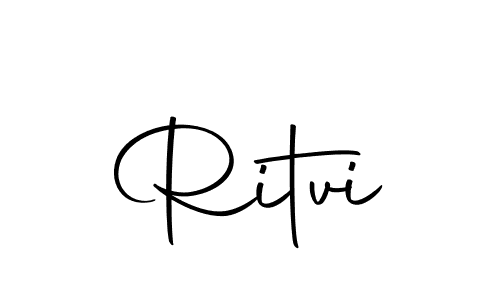 Ritvi stylish signature style. Best Handwritten Sign (Autography-DOLnW) for my name. Handwritten Signature Collection Ideas for my name Ritvi. Ritvi signature style 10 images and pictures png