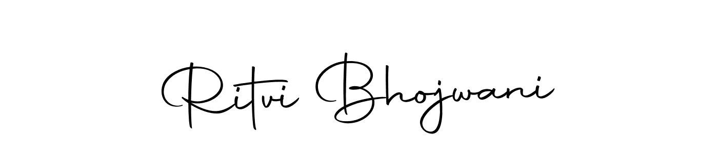 Autography-DOLnW is a professional signature style that is perfect for those who want to add a touch of class to their signature. It is also a great choice for those who want to make their signature more unique. Get Ritvi Bhojwani name to fancy signature for free. Ritvi Bhojwani signature style 10 images and pictures png