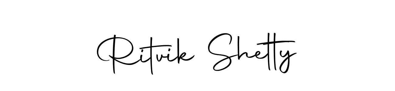 Make a beautiful signature design for name Ritvik Shetty. With this signature (Autography-DOLnW) style, you can create a handwritten signature for free. Ritvik Shetty signature style 10 images and pictures png