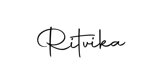 Make a beautiful signature design for name Ritvika. With this signature (Autography-DOLnW) style, you can create a handwritten signature for free. Ritvika signature style 10 images and pictures png