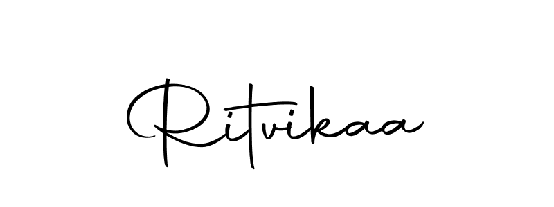 Make a beautiful signature design for name Ritvikaa. Use this online signature maker to create a handwritten signature for free. Ritvikaa signature style 10 images and pictures png