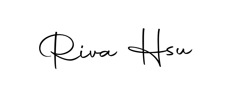 if you are searching for the best signature style for your name Riva Hsu. so please give up your signature search. here we have designed multiple signature styles  using Autography-DOLnW. Riva Hsu signature style 10 images and pictures png