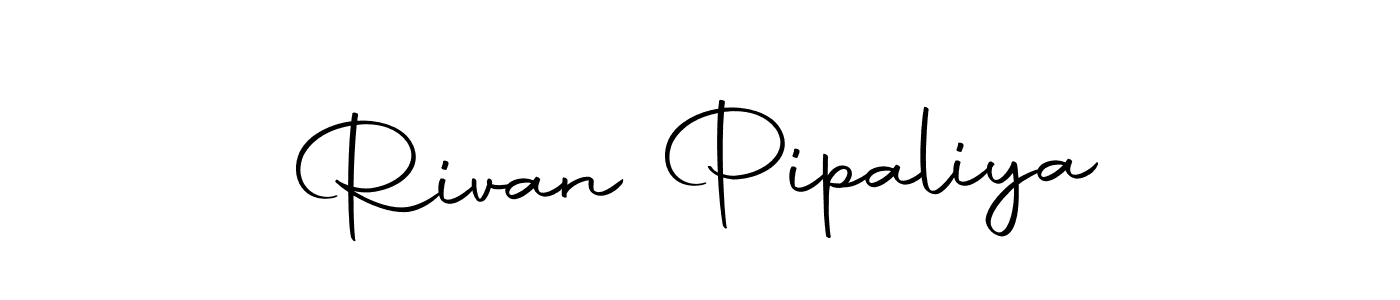 You can use this online signature creator to create a handwritten signature for the name Rivan Pipaliya. This is the best online autograph maker. Rivan Pipaliya signature style 10 images and pictures png