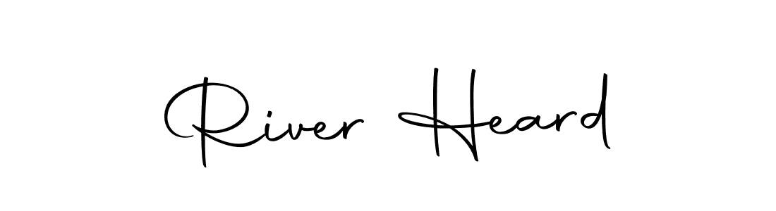 You can use this online signature creator to create a handwritten signature for the name River Heard. This is the best online autograph maker. River Heard signature style 10 images and pictures png