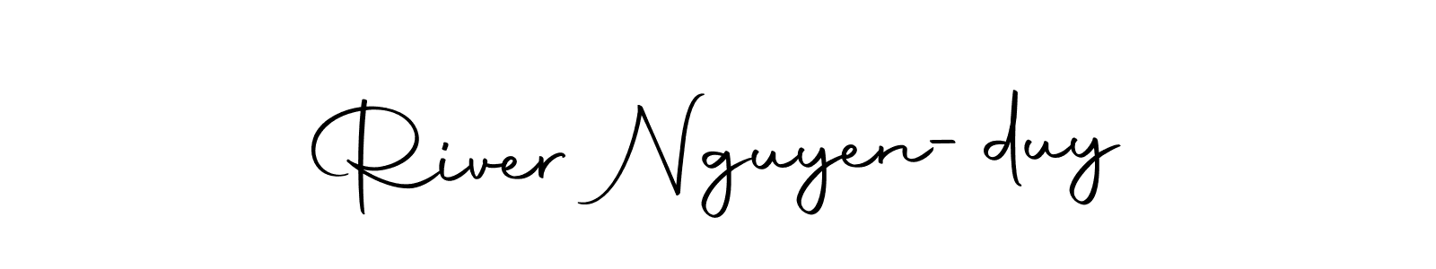 This is the best signature style for the River Nguyen-duy name. Also you like these signature font (Autography-DOLnW). Mix name signature. River Nguyen-duy signature style 10 images and pictures png