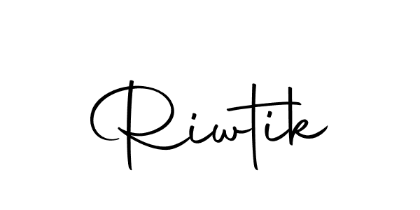 Make a beautiful signature design for name Riwtik. Use this online signature maker to create a handwritten signature for free. Riwtik signature style 10 images and pictures png